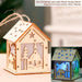 LED Christmas Decoration Lanterns (2 pcs set) - Indigo-Temple