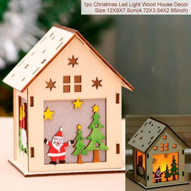 LED Christmas Decoration Lanterns (2 pcs set) - Indigo-Temple