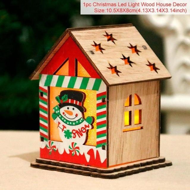 LED Christmas Decoration Lanterns (2 pcs set) - Indigo-Temple