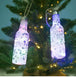 LED Christmas Decoration Lanterns (2 pcs set) - Indigo-Temple