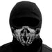 Balaclava Ghost Full Face Mask  (20 variants) - Indigo-Temple