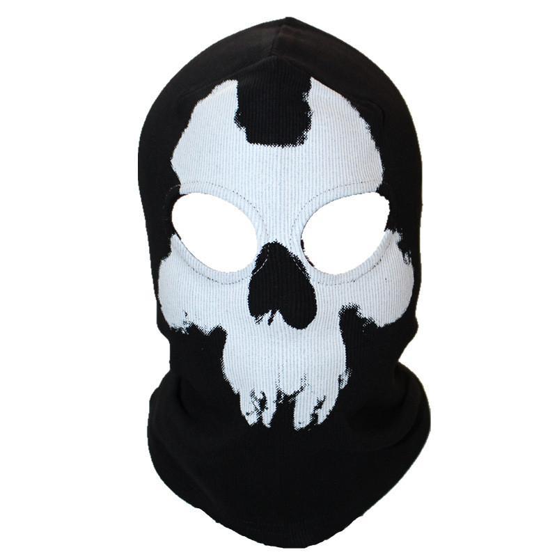 Balaclava Ghost Full Face Mask  (20 variants) - Indigo-Temple