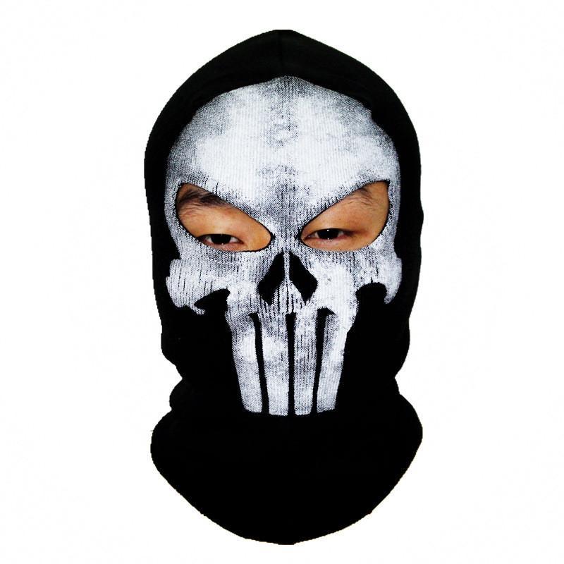 Balaclava Ghost Full Face Mask  (20 variants) - Indigo-Temple