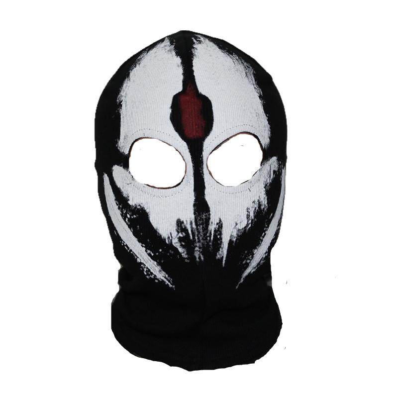 Balaclava Ghost Full Face Mask  (20 variants) - Indigo-Temple