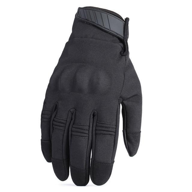 Tactical  Hard Knuckle Touch Screen Gloves - Indigo-Temple