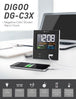 Digoo DG- Smart Charging Alarm Clock & Weather Station - Indigo-Temple