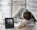 Digoo DG- Smart Charging Alarm Clock & Weather Station - Indigo-Temple