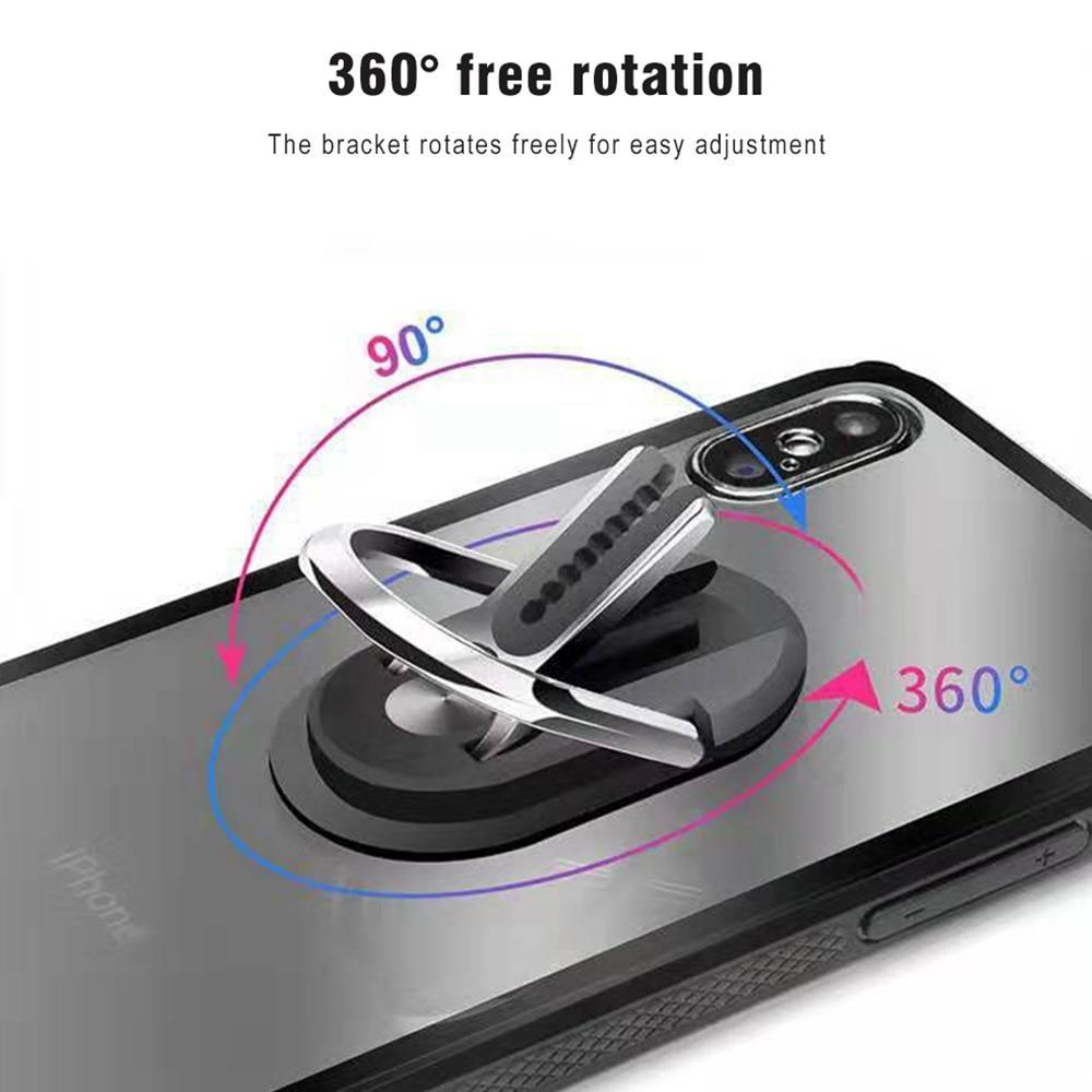 3 in 1 Car Ac Vent Phone Ring Mount (2 pcs) - Indigo-Temple