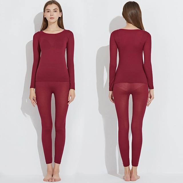 SecondSkin™ Ultra Elastic Thermal Underwear - Indigo-Temple