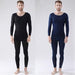 SecondSkin™ Ultra Elastic Thermal Underwear - Indigo-Temple