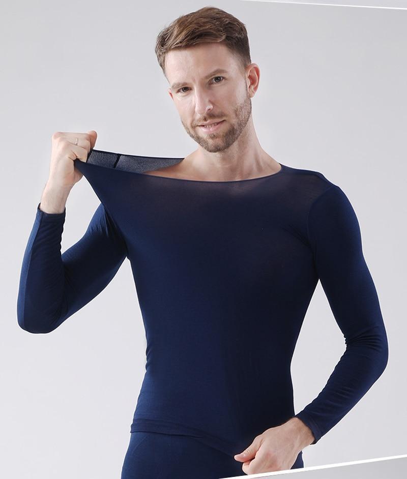 SecondSkin™ Ultra Elastic Thermal Underwear - Indigo-Temple