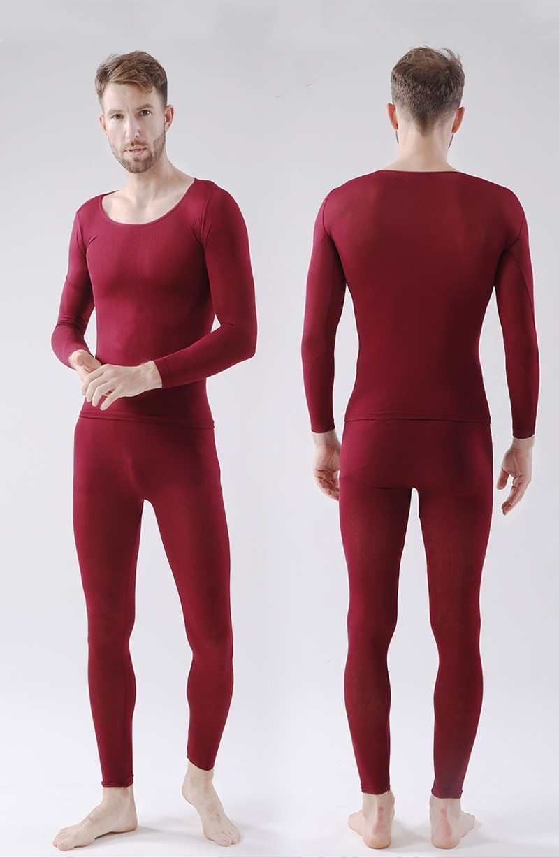 SecondSkin™ Ultra Elastic Thermal Underwear - Indigo-Temple