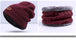 WindWarrior™ Wool Hat and Scarf Winter  Set - Indigo-Temple