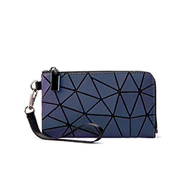 GEOMETRIC LUMINOUS BAG SET - Indigo-Temple