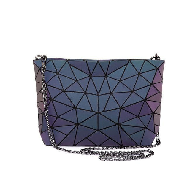 GEOMETRIC LUMINOUS BAG SET - Indigo-Temple