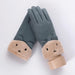 Noble™ Cashmere Touch Screen Gloves with Double Thick Plush - Indigo-Temple