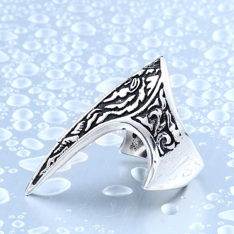 Devon-  Vintage Long Ring - Indigo-Temple