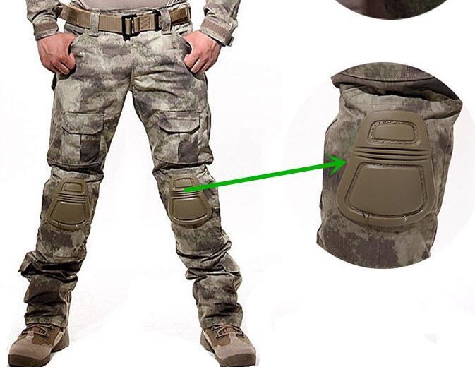 Military Pants With Knee Pads (9 colors) - Indigo-Temple