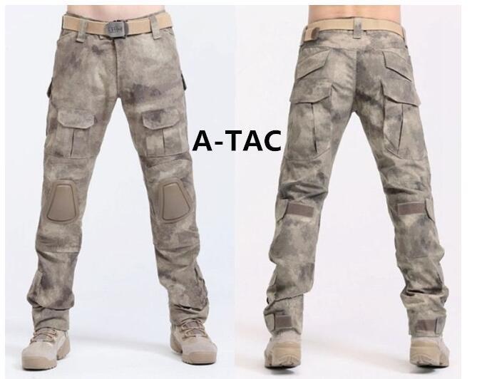 Military Pants With Knee Pads (9 colors) - Indigo-Temple