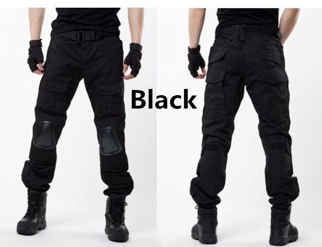 Military Pants With Knee Pads (9 colors) - Indigo-Temple