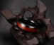 NED -  Men  Ring  Wood Design - Indigo-Temple