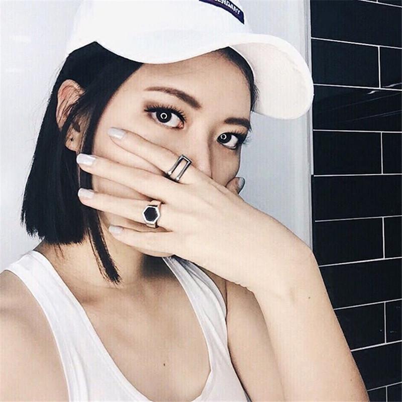 Zentox - Titanium Steel Rings - Indigo-Temple