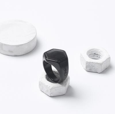 Zentox - Titanium Steel Rings - Indigo-Temple