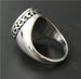 Malta -  Vintage Cross Flower Ring - Indigo-Temple