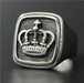 King - Crown Ring - Indigo-Temple