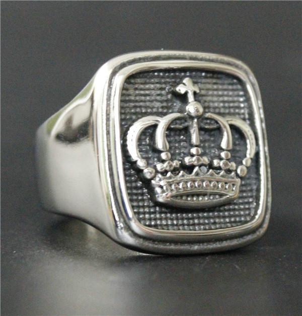 King - Crown Ring - Indigo-Temple