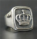 King - Crown Ring - Indigo-Temple