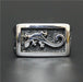 Gekko-Stainless Steel  Ring - Indigo-Temple