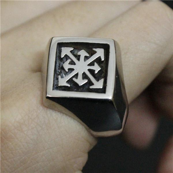 Leros -  Arrow Ring - Indigo-Temple