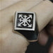 Leros -  Arrow Ring - Indigo-Temple