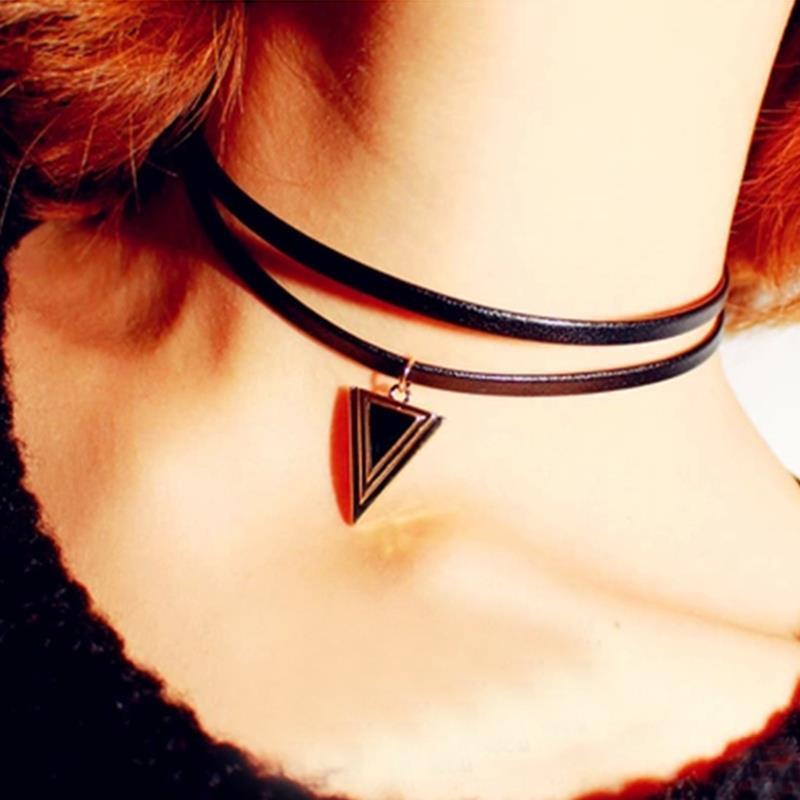 CORAL- Gothic Cord Choker - Indigo-Temple
