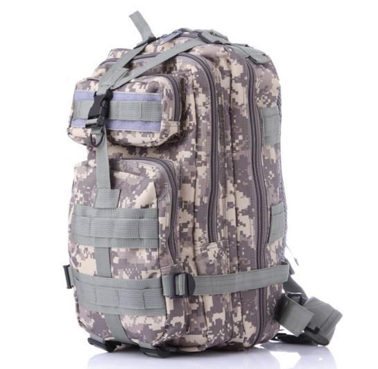 Army Camouflage Travel Backpack (8 colors) - Indigo-Temple