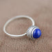 IDAN Elegant Style With Natural Stones Ring - Indigo-Temple