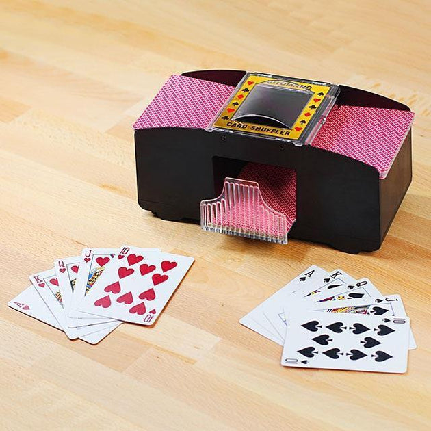 Automatic Card Shuffler - Indigo-Temple