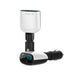 LED Screen Dual USB Car Charger - Indigo-Temple
