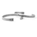 Miaisai - Anchor 316L Titanium Steel Retro Silver bracelet - Indigo-Temple