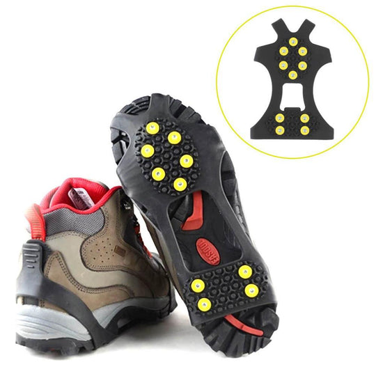 Ice & Snow Anti-Skid Shoe Spikes - Indigo-Temple
