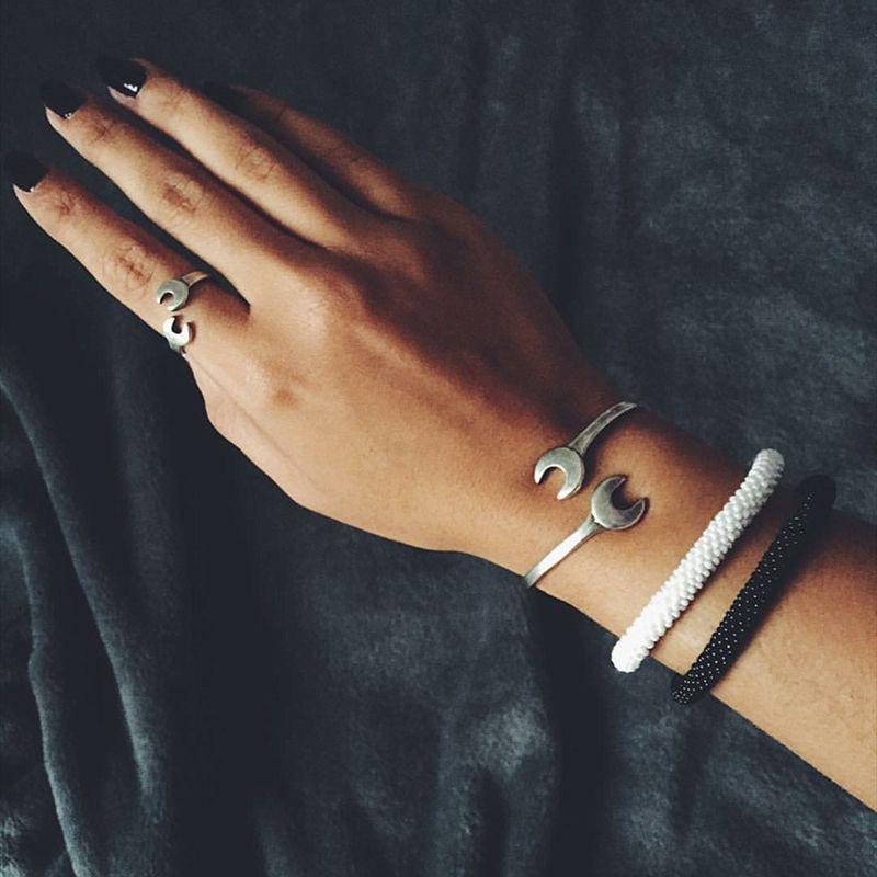 VINY -   Bracelet Titanium Steel - Indigo-Temple