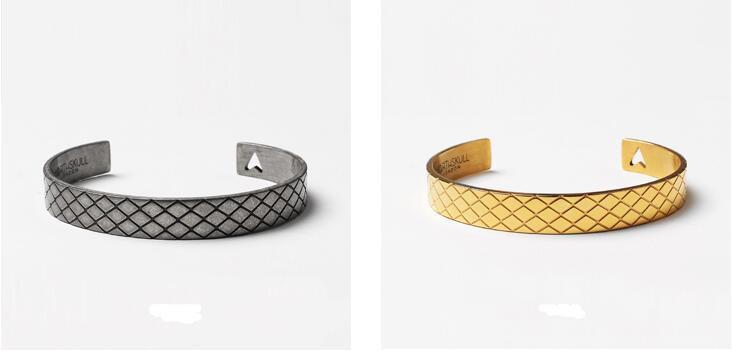 Punker - Open Cuff Bangles - Indigo-Temple