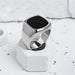 Coolx - Black  Square  Men's Ring - Indigo-Temple