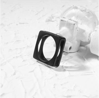 DAN-  Stainless Steel Ring - Indigo-Temple