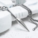 kunai  Euro -   Necklace Pendant Titanium - Indigo-Temple