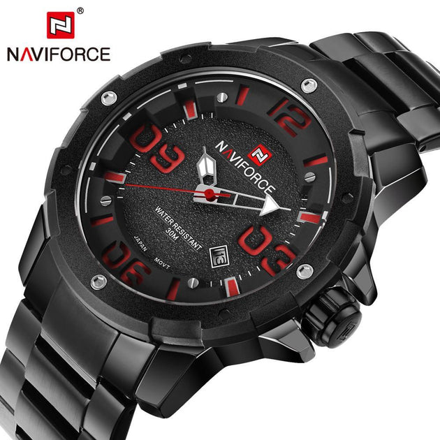 G309 STAINLESS STEEL ARMY WATCH (4 COLORS) - Indigo-Temple