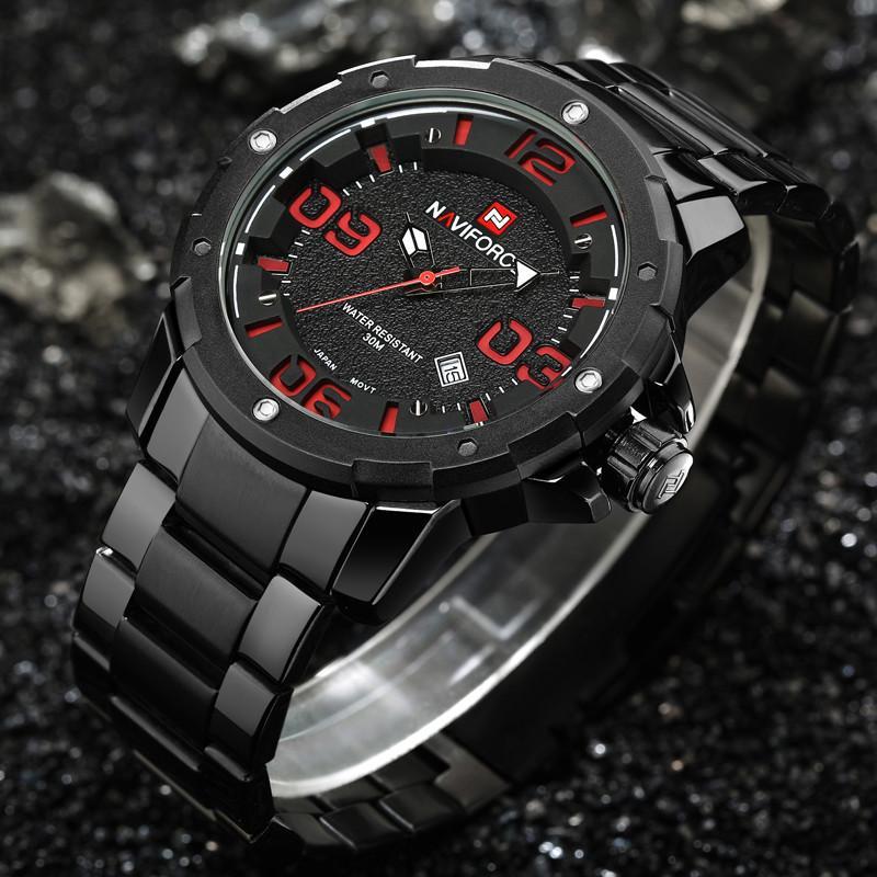 G309 STAINLESS STEEL ARMY WATCH (4 COLORS) - Indigo-Temple