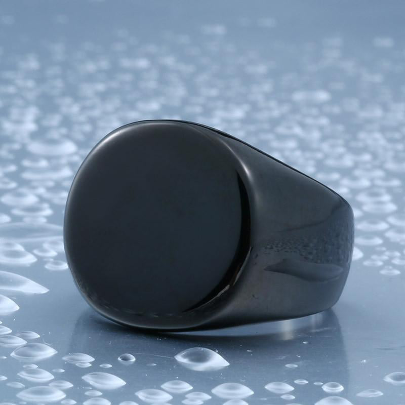 Roundnx - Polished  Unique Ring for Men - Indigo-Temple