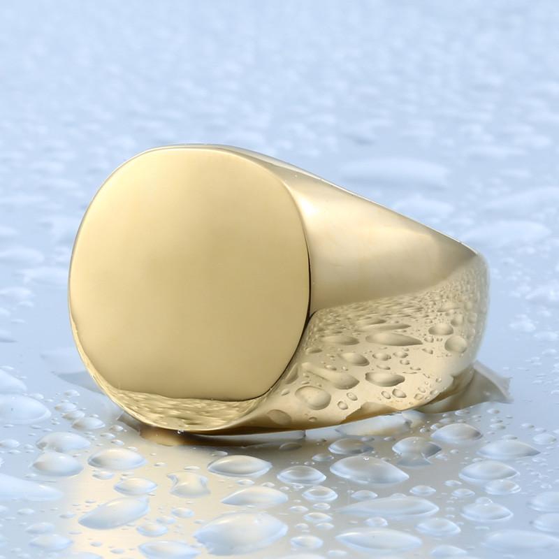 Roundnx - Polished  Unique Ring for Men - Indigo-Temple